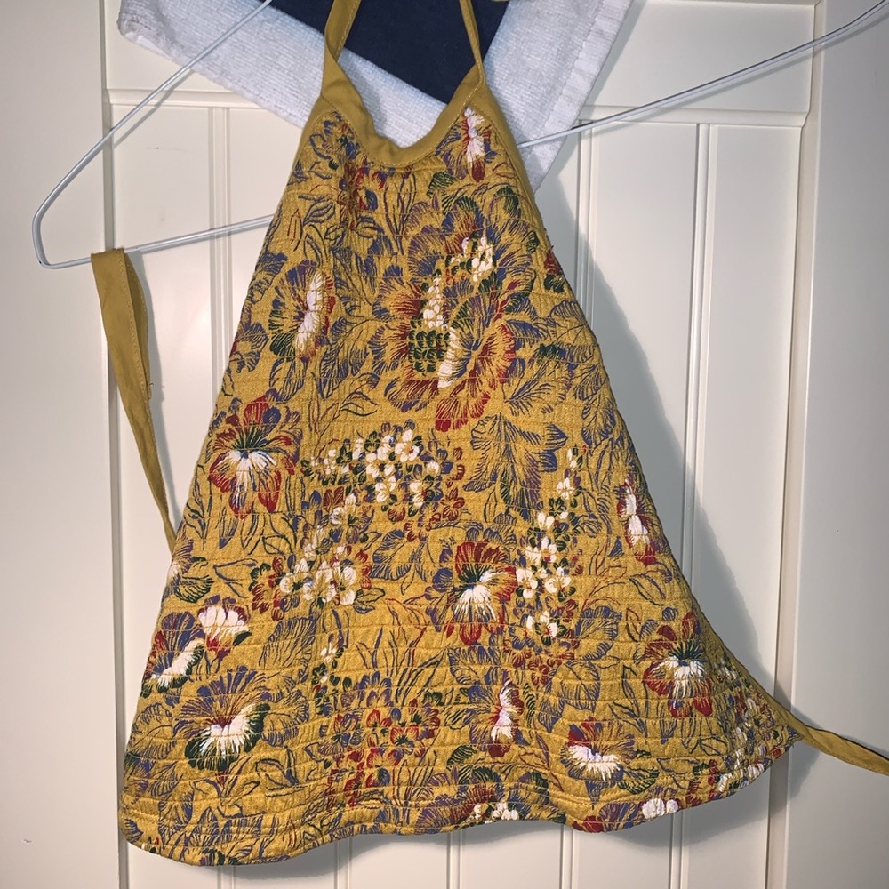 Urban Outfitters yellow halter top